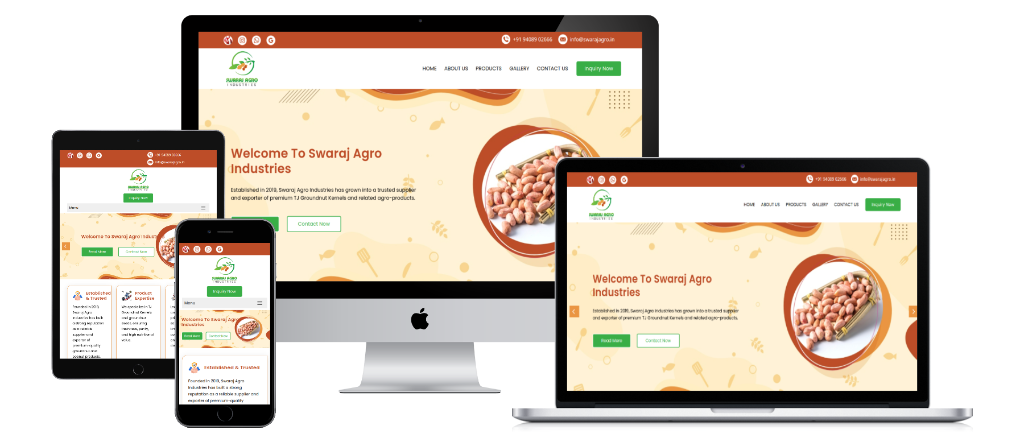 Swaraj Agro Portfolio Showcase